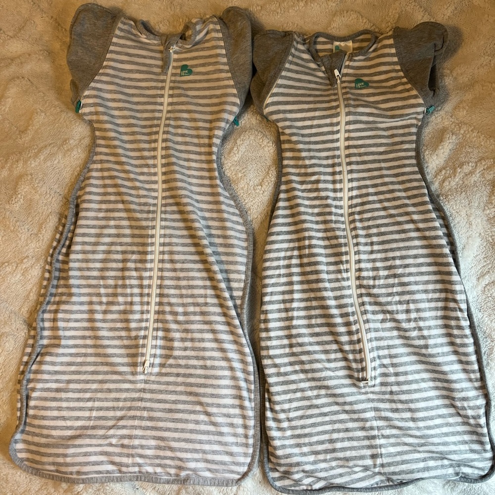 Love to Dream Swaddle Up size Large transitional baby swaddle - lot of 2
